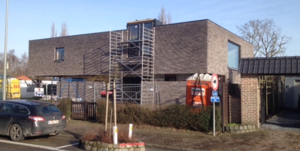 Nieuwbouw houtskeletbouw te Zulte